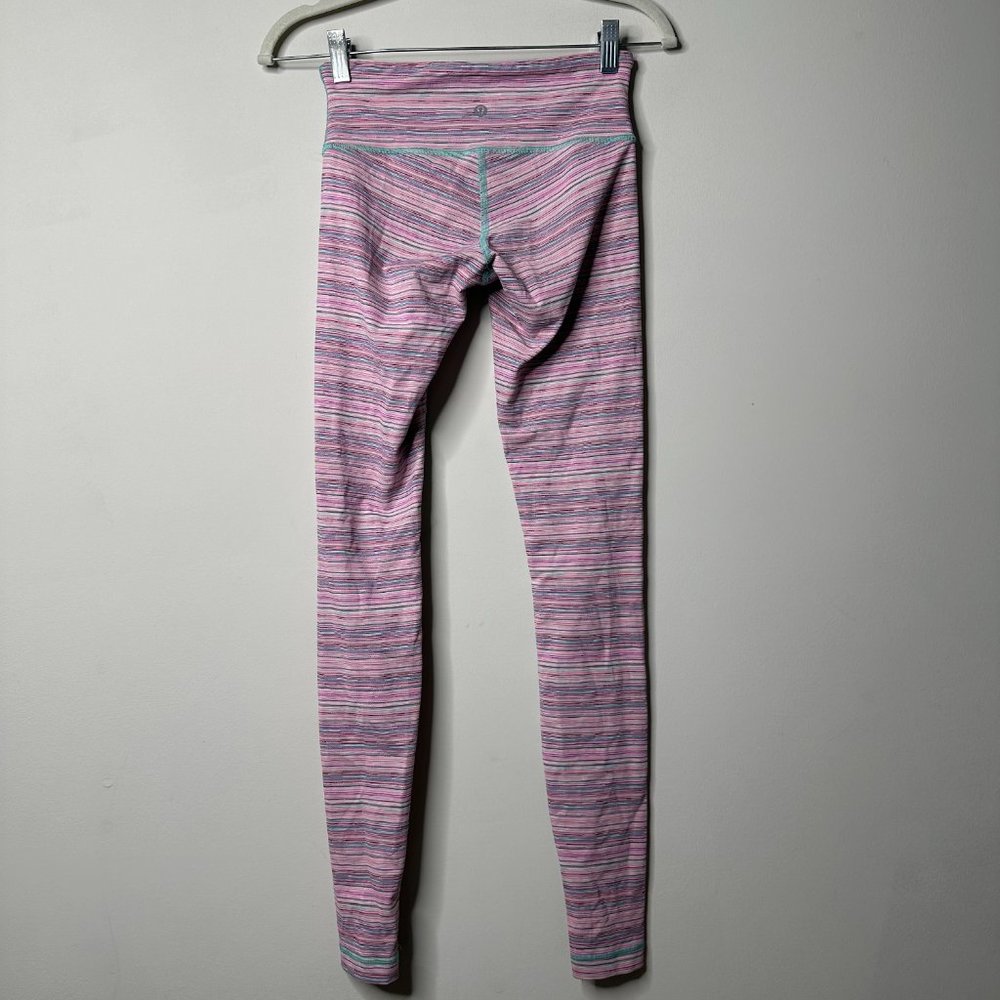Lululemon Wunder Under Cyber Stripe Flash Light M… - image 2